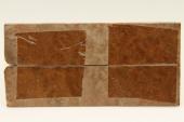 Plaquettes pour la coutellerie, loupe de Brown mallée, ref:PLpBWM65659