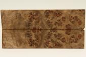 Plaquettes pour la coutellerie, Loupe de Peuplier stabilis marron, ref:PLpPEs66182ma