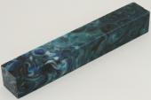 Carrelet en rsine pour le tournage, bleu/vert, ref:SRR66961