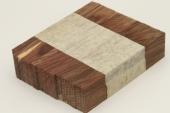 Dstockage, plaquettes en lot de 16, Bois de violette, ref:DPBV67219