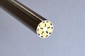 Rivet mosaque,  6 mm x 90 mm, tube inox, ref:RMO613