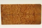 Plaquettes pour la coutellerie, Loupe d'Erable Ngundo stabilis marron, ref:PLpErs67673ma