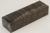 Bloc pour la coutellerie, Erable sycomore ond stabilis noir, ref:BESOs67786nr