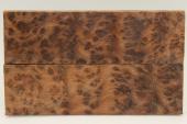 Plaquettes pour la coutellerie, Ronce de Thuya du Maroc, ref:PLpTM68127