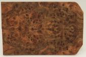 A-Plaquettes pour la coutellerie, loupe de Chechen, ref:PLpChch68251