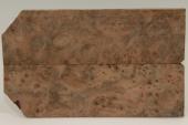 A-Plaquettes pour la coutellerie, loupe de Chechen, ref:PLpChch68253