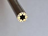 Rivet mosaque, tige de  5 mm x 90 mm, ref:RVmos-SM5N2-P
