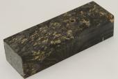Bloc pour la coutellerie, Loupe d'Erable Ngundo stabilis noir, ref:BLpErs68323nr