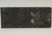 Plaquettes pour la coutellerie, Loupe d'Erable Ngundo stabilis noir, ref:PLpErs68348nr