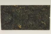 Plaquettes pour la coutellerie, Loupe d'Erable Ngundo stabilis noir/vert, ref:PLpErs68349nr