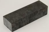 Bloc pour la coutellerie, Loupe de Peuplier stabilise noire, ref:BLpPEs68557nr