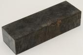 Bloc pour la coutellerie, Loupe de Peuplier stabilisée noire, ref:BLpPEs68555nr
