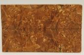 Plaquettes pour la coutellerie, Loupe d'Erable Ngundo stabilis marron, ref:PLpErs68540ma