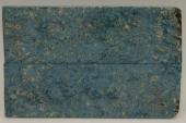Plaquettes pour la coutellerie, Loupe d'Erable Négundo stabilisé bleu, ref:PLpErs68589b