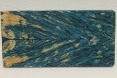 Plaquettes pour la coutellerie, Loupe d'Erable Ngundo stabilis bleu, ref:PLpErs68587b
