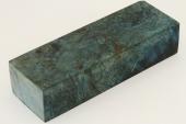 Bloc pour la coutellerie, Loupe de Peuplier stabilisée bleu, ref:BLpPEs68594b