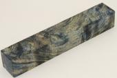 Carrelet  stylo, Loupe de Peuplier stabilise bleue, ref:SLpPEs68615b