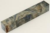 Carrelet  stylo, Loupe de Peuplier stabilise bleue, ref:SLpPEs68616b