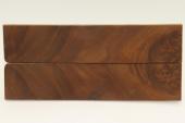 Plaquettes pour la coutellerie, Loupe de Chalef des Carpates stabilis, ref:PLpCHALs68788