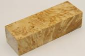 Bloc pour la coutellerie, Loupe d'Erable Ngundo stabilis naturel, ref:BLpErs69054na