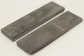 Plaquettes pour la coutellerie, corne de buffle avec croûte, ref:PCrBUF69085