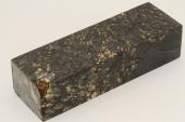 Bloc pour la coutellerie, Loupe d'Erable Ngundo stabilis noir, ref:BLpErs69097nr