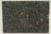 Plaquettes pour la coutellerie, Loupe d'Erable Ngundo stabilis noir/vert, ref:PLpErs69093nr