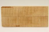 Plaquettes pour la coutellerie, Erable sycomore ond stabilis naturel, ref:PESOs69108