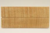 Plaquettes pour la coutellerie, Erable sycomore ond stabilis naturel, ref:PESOs69113