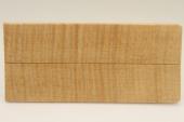 Plaquettes pour la coutellerie, Erable sycomore ond stabilis naturel, ref:PESOs69115