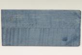 Plaquettes pour la coutellerie, Erable sycomore ondé stabilisé bleu, ref:PESOs69120b