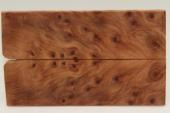 Plaquettes pour la coutellerie, Loupe de Squoia stabilis naturel, ref:PLpSqs69271