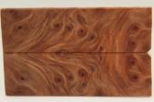 Plaquettes pour la coutellerie, Loupe de Squoia stabilis naturel, ref:PLpSqs69268