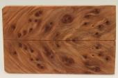 Plaquettes pour la coutellerie, Loupe de Squoia stabilis naturel, ref:PLpSqs69274