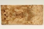 Plaquettes pour la coutellerie, Loupe de Peuplier stabilis naturel, ref:PLpPEs69308na