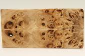 Plaquettes pour la coutellerie, Loupe de Peuplier stabilis naturel, ref:PLpPEs69311na