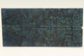 Plaquettes pour la coutellerie, Bouleau de Carlie stabilis bleu, ref:PBMs69374b