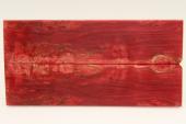 Plaquettes pour la coutellerie, Bouleau de Carlie stabilis rouge, ref:PBMs69380r