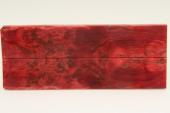 Plaquettes pour la coutellerie, Bouleau de Carlie stabilis rouge, ref:PBMs69378r