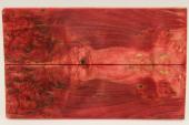 Plaquettes pour la coutellerie, Bouleau de Carlie stabilis rouge, ref:PBMs69382r