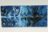 Plaquettes pour la coutellerie, rsine bleue, ref:PRR69428