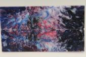 Plaquettes pour la coutellerie, rsine violette, ref:PRR69437
