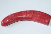 Manche pour couteau, rsine rouge, ref:MRR69676