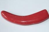 Manche pour couteau, résine rouge, ref:MRR69678