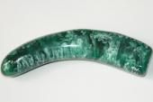 Manche pour couteau, rsine verte, ref:MRR69680