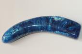 Manche pour couteau, rsine bleue, ref:MRR69664