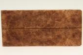Plaquettes pour la coutellerie, Loupe d'Aulne stabilise naturelle, ref:PLpAuls69684na