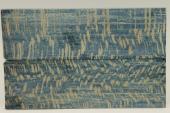 Plaquettes pour la coutellerie, Platane stabilisé bleu, ref:PPLTs69733b