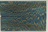 Plaquettes pour la coutellerie, Platane stabilis bleu, ref:PPLTs69738b