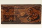 C-Plaquettes pour la coutellerie, loupe de Bois de fer d'Arizona, ref:PLpBF69878